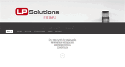 Desktop Screenshot of lpsolutions.hu